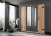 Kleiderschrank >Cheston< in Plankeneiche - 180x198x58cm (BxHxT) Bild 2