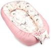 Totsy Baby Kuschelnest Babynest Neugeborene Nestchen Baby 90x50 cm - Kokon Handmade Bild 4