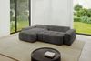 ALTDECOR Ecksofa ENIL-L, Couch mit Schlaffunktion, Wohnzimmer - Wohnlandschaft, Corner Sofa Bett Eckcouch Couch L-Form Schlafcouch Ausziehbar Bild 4