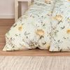 Estella Mako Jersey Bettwäsche 135x200 Penelope ecrue Rosen Blüten 6943-220 Bild 4