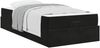 vidaXL Bettgestell mit Matratze 2 pcs Schwarz Samt 3399542 Bild 3
