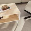 Couchtisch Lycksele 40x90x45 cm Eichenoptik / Weiß [en. casa] Bild 5