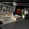 Rheinland Möbel Statio Schreibtisch 200x100 cm höhenverstellbar ±10 mm in Eiche – XXL-Bürotisch für Führungsebene & Konferenzräume, C-Fuß, Kabelwanne, einfache Montage, FSC® zertifiziert Bild 5