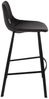 Barhocker FRANKY Kunstleder Vintage schwarz von DutchBone Bild 3