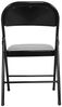 HTI-Living Klappstuhl Klappstuhl Wedigo Velvet Grau 2er-Set (Set, 2 St), Gästestuhl Familienfeiern Firmenveranstaltungen Bild 4
