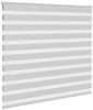 vidaXL Doppelrollo Hellgrau 165x150 cm Stoffbreite 160,9 cm Polyester 4014456 Bild 3
