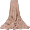 Kuscheldecke supersofte Tagesdecke vielseitig verwendbare Microfaser-Decke, flauschig und anschmiegsam in vielen verschiedenen modischen Farben erhältlich (beige - creme / 70x100 cm) Bild 2