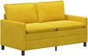 vidaXL Sofa Set 2 pcs Gelb Samt 3417151 Bild 4
