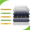 ZMH Solarlampen für Außen mit Bewegungsmelder - 2ER Solar Wandleuchte Aussen Solarleuchte Garten Outdoor 2 Modi Wasserdichte Aussenleuchte 3000K Warmweiß LED Aussenlampe für Hof Stufen Haustür Flur Bild 2