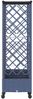 vidaXL Hochbeet mit Rankgitter und Dach Grau 202,5 x 40 x 127 cm PP 3423162 Bild 4