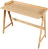 Schreibtisch Härryda Bambus 107x47x81 cm Natur [en. casa] Bild 3