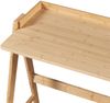 Schreibtisch Härryda Bambus 107x47x81 cm Natur [en. casa] Bild 5