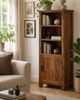 Bücherregal Rami 60x135x35 aus indischem Sheesham-Massivholz Bild 4
