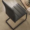 Freischwinger Salvo Schwarz/Schwarz 2er Set Vicco Bild 5