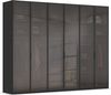 rauch Kleiderschrank Schrank Garderobe SKAT SHINE Breiten 151/201/251/301cm, Höhe 223/235cm (3 verschiedene Ausstattungen BASIC/CLASSIC/PREMIUM (inkl. SOFT-CLOSE) edle Schrankfront mit hochwertigen Glasrahmentüren MADE IN GERMANY Bild 1