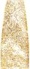 Licht-Erlebnisse Lavalampe ROXY, Warmweiß, Tischleuchte Glitter 40 cm G9 in Gold Retro Tischlampe Bild 2