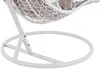 Vente-unique - LUVA Leisure furniture for garden Harz Weiß - B 105 cm x H 197 cm x L 105 cm Bild 5