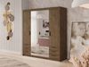 Kleiderschrank Elena 4D6S (Farbe: Lefkas Eiche, ohne Schrankaufsatz) Bild 2