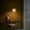 ZMH Vintage Pendelleuchte esstisch Hängelampe - 1 Flammig E14 Max. 40W Hängeleuchte Retro Pendellampe aus Glas Metall Schwarz Gold Industrial Esstischlampe Küche Schlafzimmer Wohnzimmer Esszimmer Bild 3