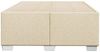 vidaXL Bettgestell ohne Matratze Creme 120x200 cm Stoff 3284469 Bild 4