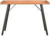 Schreibtisch, Spanplatte/ Stahl Braun, 90 × 50 × 79 cm Bild 2