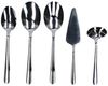 MamboCat Besteck-Set Style Art 5tlg Besteck Set Tortenheber Salatbesteck Saucenlöffel, Edelstahl Bild 2