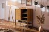 Kommode Schrank SAGA Eiche massiv 97x101x46 cm Bild 2
