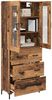 vidaXL Highboard mit Schubladen 2 pcs Altholz Holzwerkstoff 3415698 Bild 3