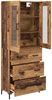 vidaXL Highboard mit Schubladen 2 pcs Altholz Holzwerkstoff 3415698 Bild 5