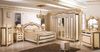 Casa Padrino Luxus Barock Kommode Weiß / Beige / Schwarz / Gold H. 124 cm - Barock Möbel Bild 2