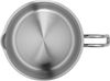 Silit Achat Milchtopf mit Glasdeckel 14 cm, hoher Kochtopf 1,7l, Edelstahl teilmattiert, Induktion, unbeschichtet, backofengeeignet Bild 3