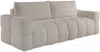 Vente-unique - ISSORO Sofa Stoff Beige - B 107 cm x H 107 cm x L 252 cm Bild 3