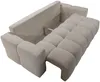 Vente-unique - ISSORO Sofa Stoff Beige - B 107 cm x H 107 cm x L 252 cm Bild 5