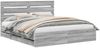 vidaXL Bettrahmen Graues Sonoma 180 x 200 cm Ingenieurs Holz 3411817 Bild 2