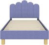 vidaXL Kinderbettgestell mit Kopfteil Jeans blau 80 x 160 cm Stoff 42011048 Bild 5