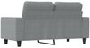 vidaXL 2-Sitzer-Sofa Hellgrau 120 cm Stoff 359383 Bild 5