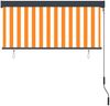 vidaXL Außenrollo 140x250 cm Weiß und Orange 145969 Bild 4