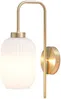 Vente-unique - LOUXOR Wall light Metall WeißGold - B 14 cm x H 41 cm x L 25 cm Bild 3