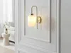 Vente-unique - LOUXOR Wall light Metall WeißGold - B 14 cm x H 41 cm x L 25 cm Bild 5