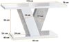 ALTDECOR Couchtisch INEY (Couchtisch, Wohnzimmertisch, Kaffeetisch 110x70x60) Bild 2