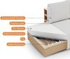 Beautysofa Ecksofa mit Schlaffunktion Olivio, mit Wellenfedern, gepolstertes Ecksofa, im modernen Stil, mit Bettkasten Bild 3