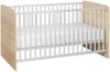 Babybett >Floris< in Sonoma-Eiche - 144x80x82cm (BxHxT) Bild 4