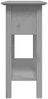 vidaXL Konsolentisch BODO Grau 91x35x74 cm Massivholz Kiefer 355073 Bild 5