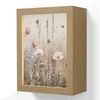 OnlyWow Wandleuchte Lightbox Blumen - Rosa - Modern - Beige, Dimmbar, Farbwechsel, LED, Warmweiß, Kaltweiß, Neutralweiß Einstellbar, Wandlampe Innen, Dimmbar, mit Kabel, LED, Beleuchtung, Wohnzimmer Bild 1