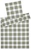 Elegante Flanell Bettwäsche Westminster 2666-3 Kariert Gelb 135x200 Bild 2