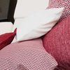 Kissen Deko von Lysel - rot Batna 48x48 Baumwolle Polyester kissenbezug Dekokissen Bild 4