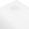 Kopfkissen mit Memory Foam und abnehmbaren Bezug, Nackenkissen / Reisekissen in 42x23cm Bild 2