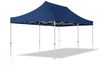 3x6 m Faltpavillon PROFESSIONAL Alu 40mm, Seitenteile mit Panoramafenstern, blau Bild 2