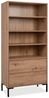 möbelvita Standregal Regal Genf 20B - Griffloses Design in Artisan Eiche Bild 2