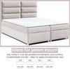 Best for Home Boxspringbett Trinity K-4 mit Stauraum & 7-Zonen Komfort – modern & ergonomisch (140x200 160x200 180x200 200x200 cm), Handwerksqualität, TOP Preis-Leistungs-Verhältnis Bild 4